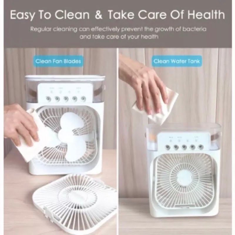 Mini Umidificador com Agua E Gelo Portátil - Imagem 5