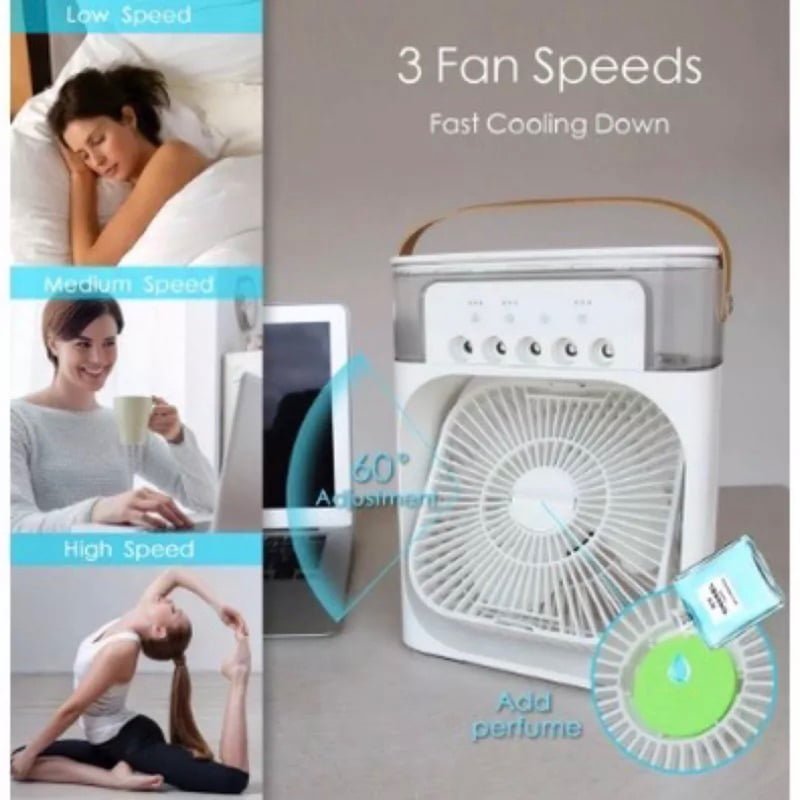 Mini Umidificador com Agua E Gelo Portátil - Imagem 6