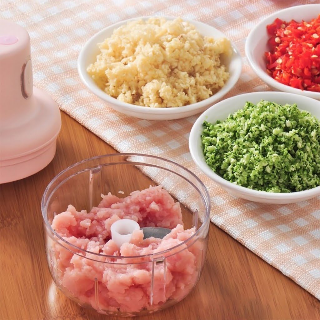 Mini Triturador Elétrico de Alimentos - Imagem 3