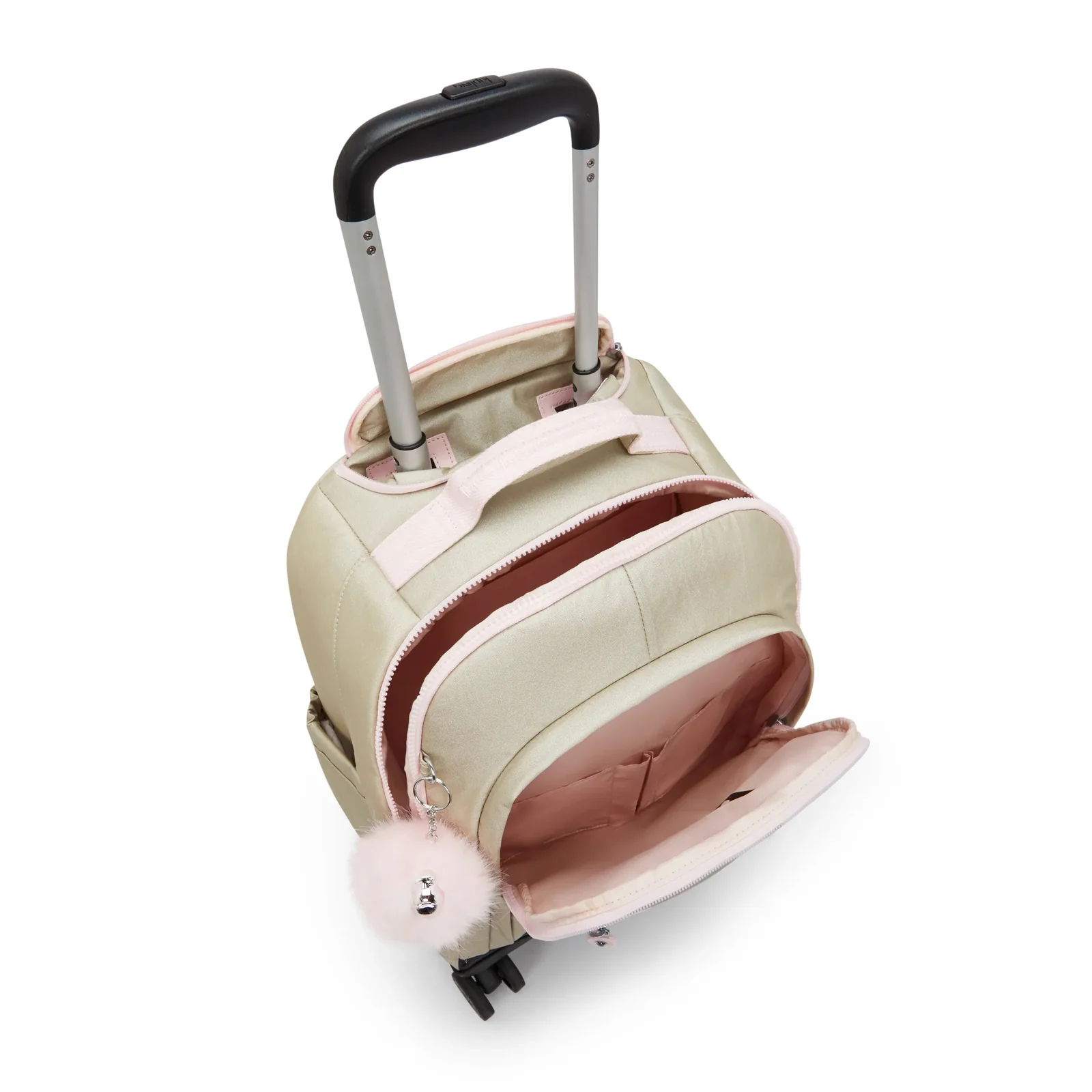 Mochila Kipling de rodinha - NEW ZEA METALLIC 15" LAPTOP ROLLING BACKPACK - Imagem 4